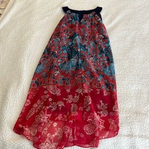 Flowy dress. Wore once to a wedding.